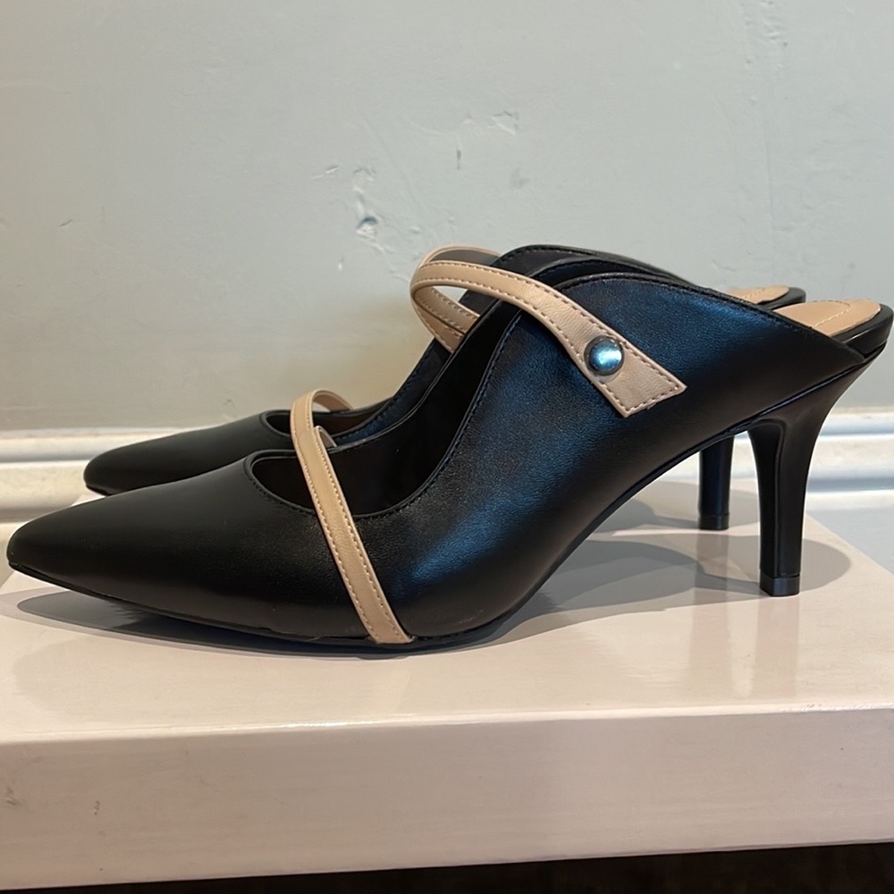 Alfani Jaaiil step flex mule pump size 9 1/2
